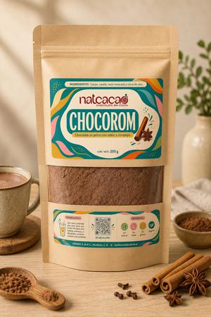 Chocorom (Chocolate con sabor a rompopo) 200 gr-copia