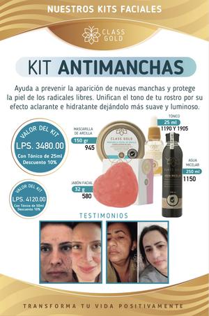 KIT ANTIMANCHAS FACIALES TÓNICO 25ml 