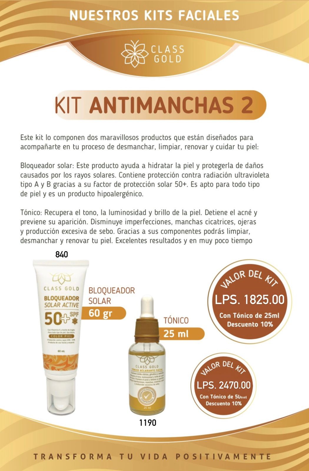 KIT ANTIMANCHAS 2.1