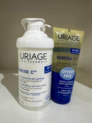  URIAGE KIT XÉMOSE C8+ - CREMA RELIPIDIZANTE ANTI-IRRITACIONES Y XÉMOSE C8+ - Aceite Limpiador Calmante