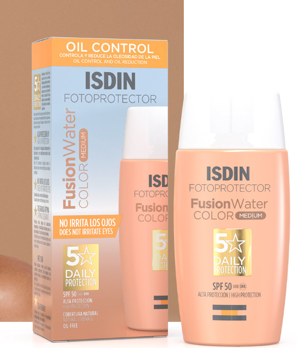 ISDIN Fotoprotector Fusion Water  Color Medium SPF 50