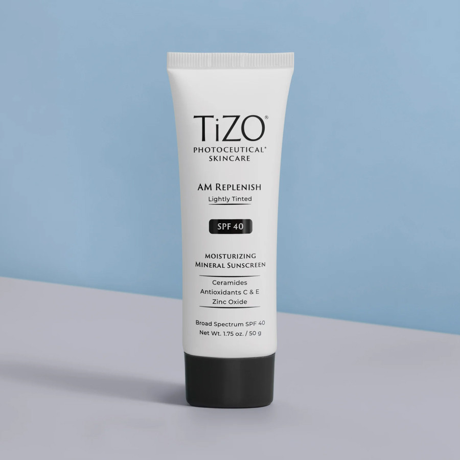 TIZO AM Replenish SPF 40 lightly tinted