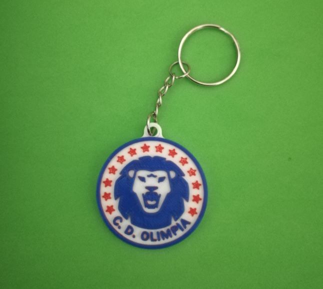 CD Olimpia keychain