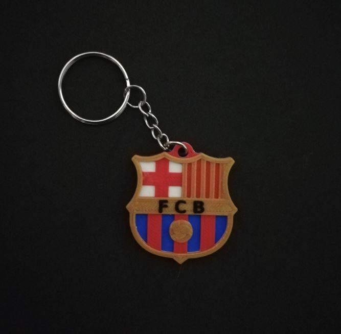 FC Barcelona keychain