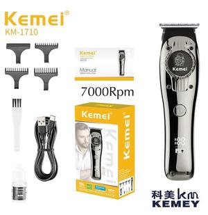 Kemei Km-1710 - Afeitadora eléctrica profesional. Recargable para hombres