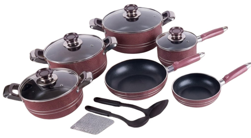 Juego de Ollas Sultan 9 piezas Teflon