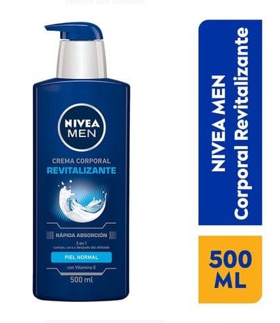 Nivea Men Crema Corporal Revitalizante 500ml