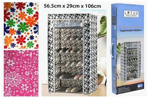 Zapatera con forro 6 niveles