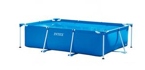 Piscina Desmontable, 3METROSx 2METROS x 75 cm, 3.834 litros, Color Azul