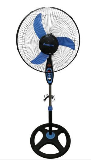 Ventilador Discovery 3 elices base redonda 16"