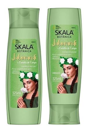 Kit Skala Shampoo Acondicionador Skala Jaborandi Vegano