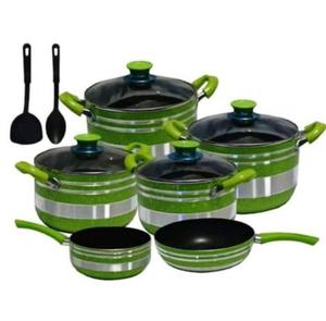 Juego ollas Sultan 12 piezas Teflon