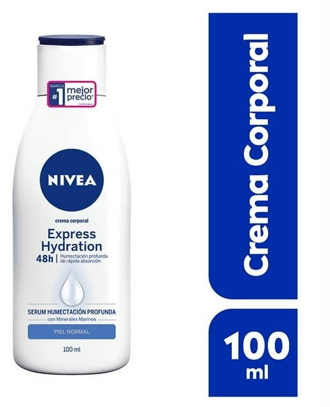 Crema Corporal Nivea Hidratacion 100ml 