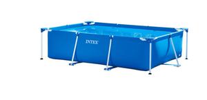 Piscina desmontable rectangular INTEX Metal  2.2 metros