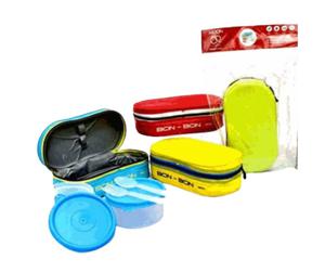 Lonchera con ziper+2 herméticos 360ml