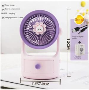Ventilador recargable 12cm 