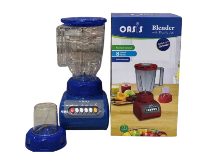 Licuadora Oasis 2 en 1 plástica 1.5 litros 