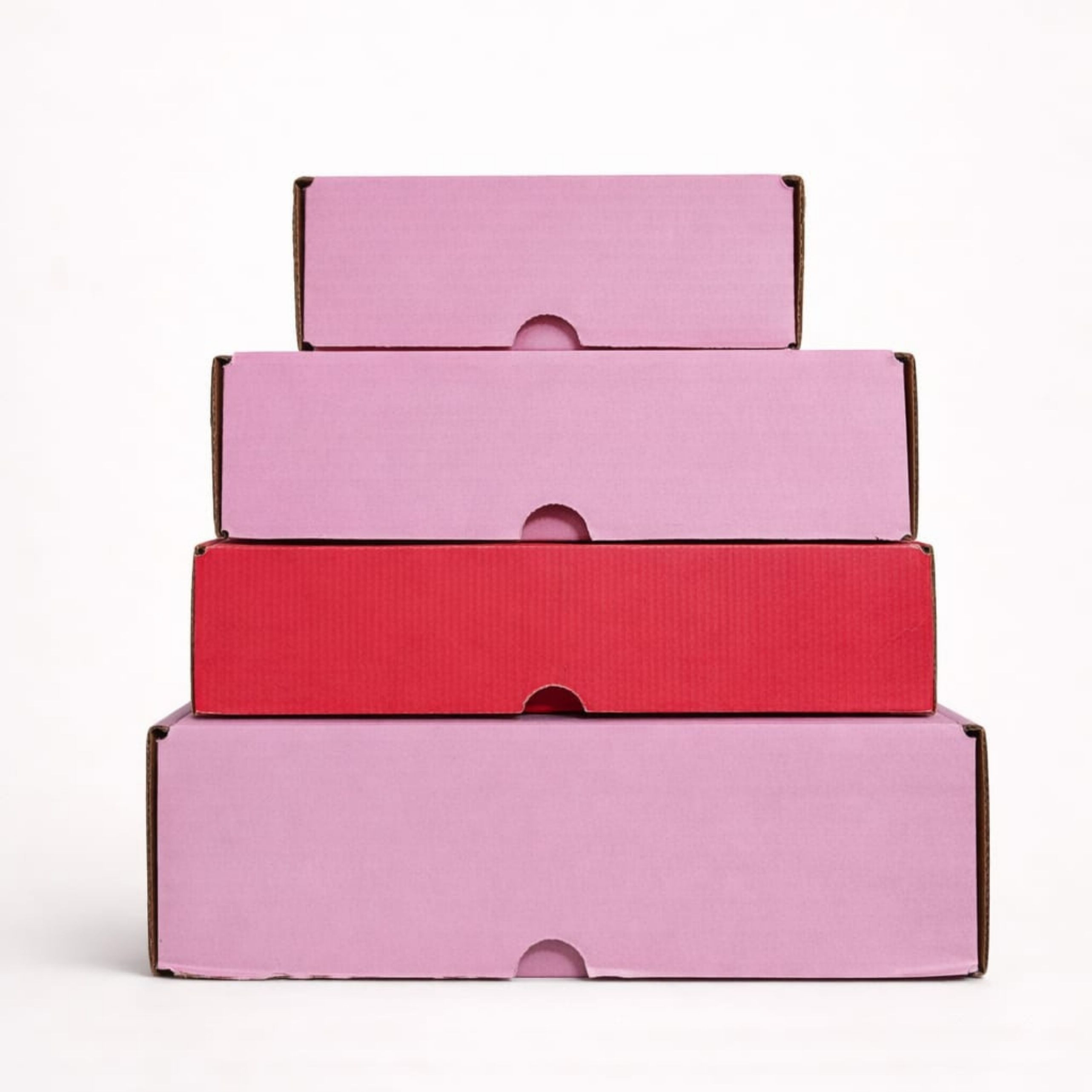 CAJA ROSADA 12x9x3 PACK DE 50 UDS