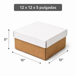 CAJA PASTEL CUADRADA 12X12X5