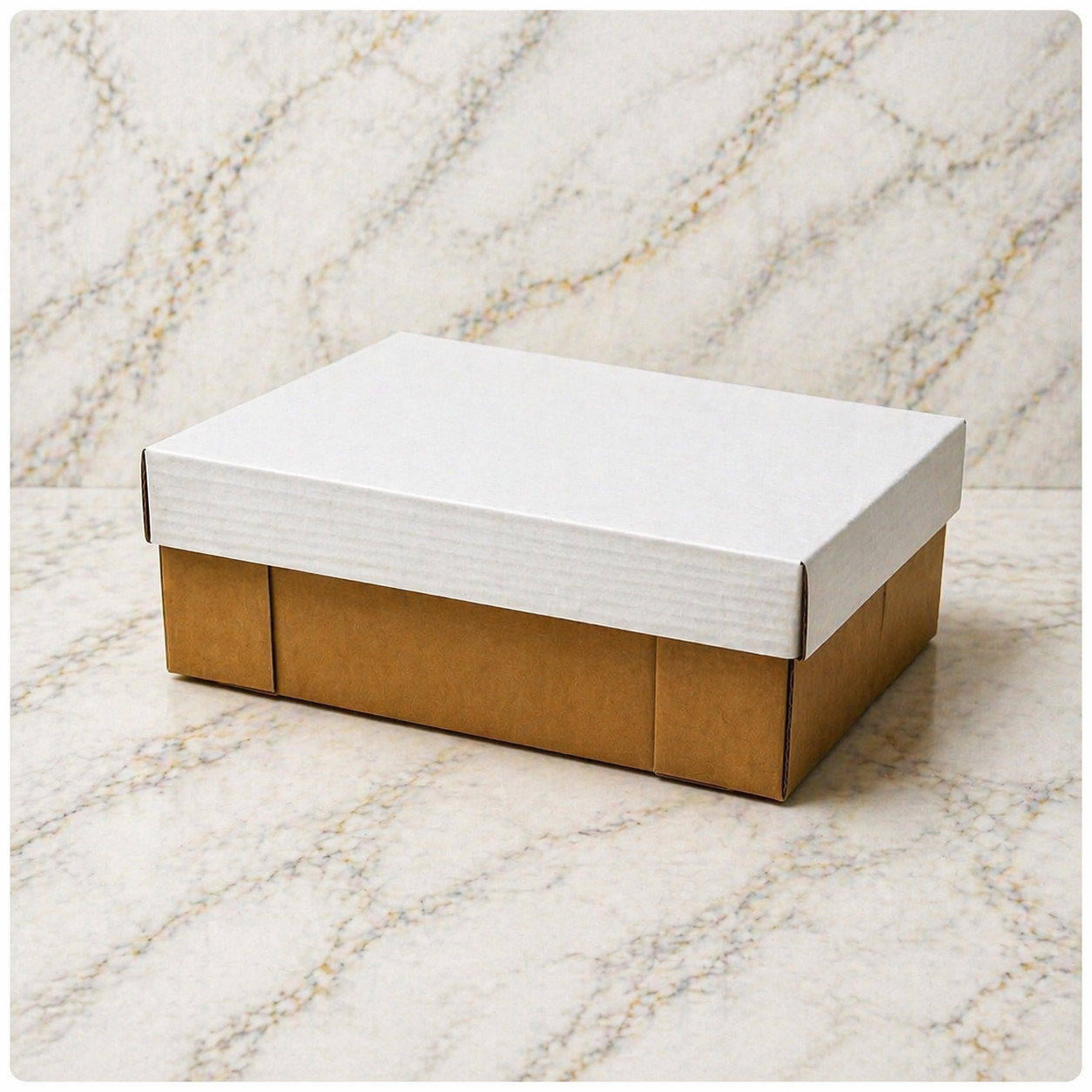 CAJA PASTEL RECTANGULAR 18X14X5