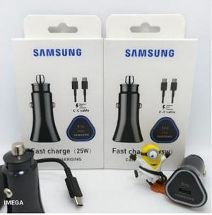 CARGADOR PARA CARRO SAMSUNG 25W